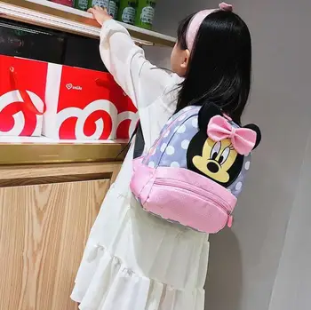 Disney novi modni Mickey školski ruksak Minnie dječaci i djevojčice školski ruksak djeca ruksak slatka vrtića djeca školski ruksak