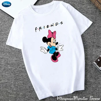 Minnie Mouse prijatelji Mike estetski ženski moda djevojke 90-ih majica harajuku ulzzang tisak grafički ljeto majica tee ženski