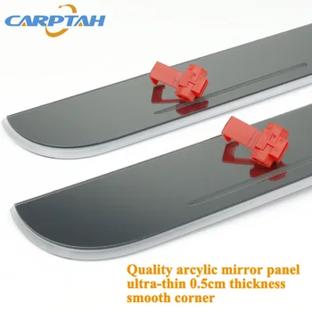 CARPTAH Trim Pedal Car Exterior Parts LED Door Sill Scuff Plate Pathway Dynamic Streamer light za Mitsubishi Lancer 8 9 10