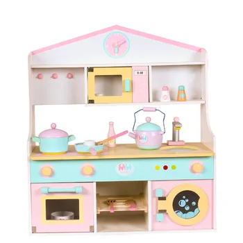 Dječji hladnjak kuhinja veliki roditelj-dijete rano obrazovanje drva simulacija негабаритный kuća razvojne igračke poklon