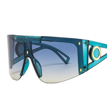 Modni prevelike slr sunčane naočale Žene muškarci luksuzna velike frame Maska sportske naočale zaštita očiju prozirne crne naočale nijanse UV400