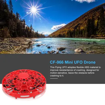 CF-966 NLO Flying Ball Igračke Hand-Upravljanjem Sensor Remote Control Helicopter Toy Interactive Drone Indoor Flyer Toys For Kids