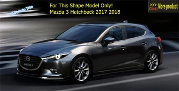 Lapetus stražnje Stražnje противотуманный svjetlo svjetla za maglu, okvir poklopac završiti 2 kom pogodan za Mazda 3 AXELA hatchback 2017 2018 ABS Автостайлинг