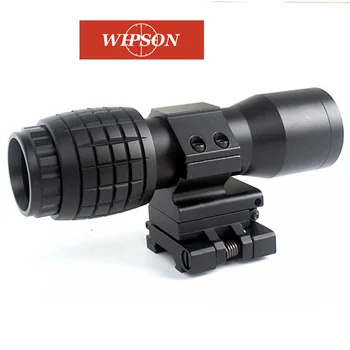 WIPSON Taktički Airsoft 4X Magnifier увеличительный fokus se podešava pomoću out nosači okvira za lov pečenja