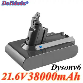 Novi 38000mAh 38.0 Ah 21.6 V litij-ionska baterija za Dyson V6 DC58 DC59 DC61 DC62 SV09 SV07 SV03 965874-02 baterija usisivač