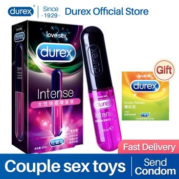 Durex 10 ml intenzivan orgazam gel za podmazivanje seks kapi jaki poboljšati uzročnik za žene siguran seks igračke intimne roba za par Seksa