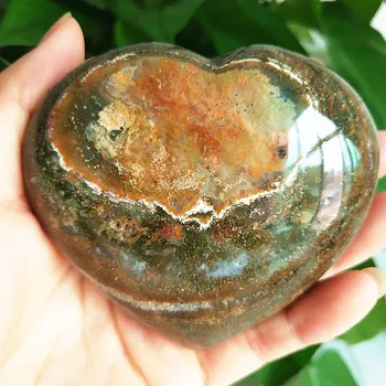 Prirodna morska jaspis kamen marine dragi kamen srcu Crystal Kamen mineralni uzorak Crystal ston