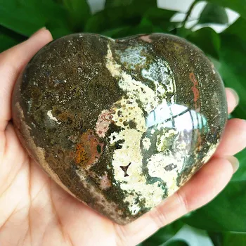 Prirodna morska jaspis kamen marine dragi kamen srcu Crystal Kamen mineralni uzorak Crystal ston