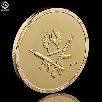 Svjetska igra CS GO Counter Strike dizajn Zlatni suvenir oznaku novčić vrijednost dara