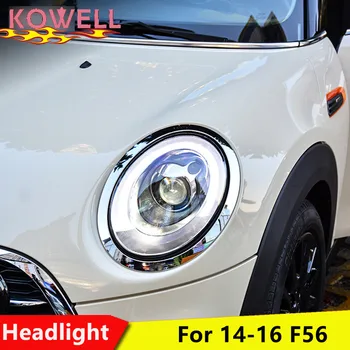 Ковелл automobila styling za Mini F56 cooper svjetla za F56 LED lampe Angel eye led DRL prednja svjetla Bi-xenon leće xenon HID