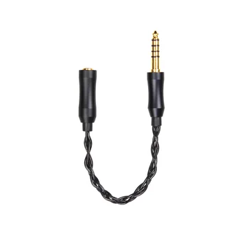 FDBRO novi 4,4 mm Ženski do 2,5 ili 3,5 mm uravnotežen audio adapter muški конверсионный kabel slušalice 4 jezgre uravnoteženog stereo audio kabel