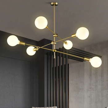 Nordic viseće svjetiljke moderne dug Pol umjetnosti dekoracije visi lampa E27 led žarulja unutarnji stropni stropni lampa za uređenje doma