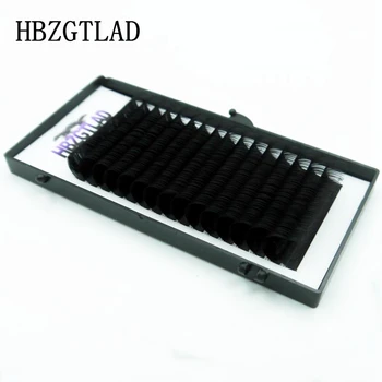 HBZGTLAD 16 linija 8-20 mm umjetna mink individualne trepavice trepavice maquiagem trepavice za profesionalce soft mink trepavica