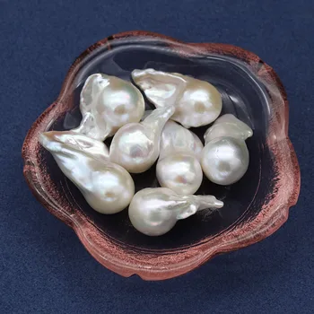 1pc prirodni slatkovodni rep biserne perle 13x23-15x25 mm, bez rupa nepravilna bisera slobodan perle za DIY ogrlica nakit pribor