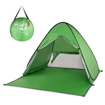 Lixada UV Zaštita automatsko šator plaža vanjski šator za kampiranje šator instant pop-up lagana krema za krov šatora Cabana tenda