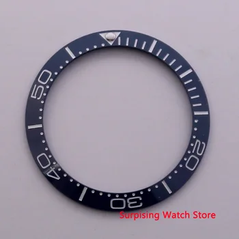 38 mm crna sat oštrica prsten umetnite super light idealni za 40 mm automatski mens watch