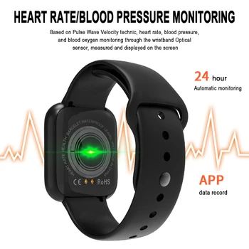 I5 Smart Watch vodootporan monitor srčane fitness tracker pedometar narukvica pk IWO 8 10 sportski sat za Huawei Honor