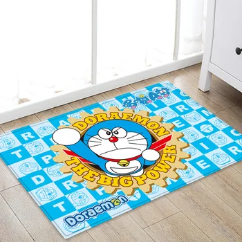 Novi mali tepih Doraemon prilagođeno anime mat uređenje doma tepiha crtani tepih spavaća soba tepisi kada plišani tepih tepih