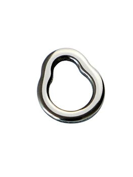 3packs 110-400LB Pear Ring Ribolov Heavy Tear Drop Link Loop 3456# bešavne čvrsto prsten za DIY Assist Hook Connector mamac jig