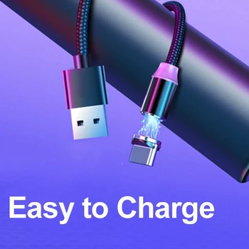 Magnetni micro USB kabel za iPhone Samsung Android brzo punjenje Magnet punjač USB Tip C kabel mobilni telefon kabel žice