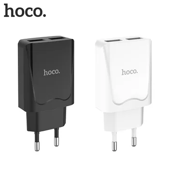 HOCO C52A USB punjač za iPhone X 8 7 iPad Двухпортовое punjač EU Plug adapter punjač za mobilne telefone Samsung Xiaomi Huawei