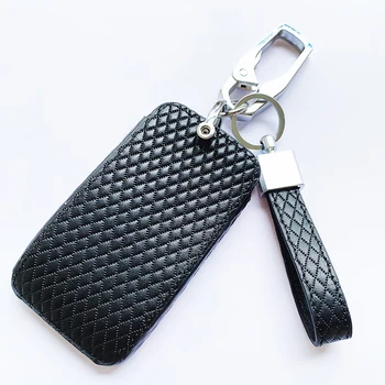 Prirodna koža automobila ključ kartice torbica je pogodna za Renault Koleos Kadjar 2016 2017 2018 privjesak novčanik zaštitnik držač