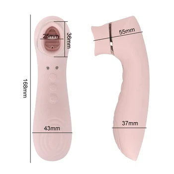 Klitoris sisanče i lizanje sisa bradavice ženski masturbator jezik vibrator stimulans vagine erotske sex igračke za žene