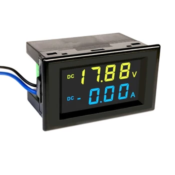 1pc D85-3050AG dvostruki digitalni LCD-voltmetar ampermetar DC19.99V-600V mjerač Mjerač napona struje tester monitor ploča