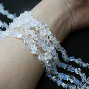 Prirodni čip perle 5-8 mm prirodni kamen opal slobodnog oblika, šljunak, kamen perle za izradu nakita Diy narukvica i ogrlica