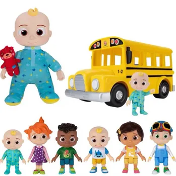 Slatka Cocomelon mini-bus model igračke JJ Cocomelon figurice naplativa model igračke super Jojo školski autobus igračke baby darove