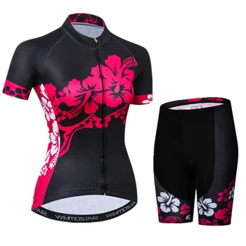 Weimostar 2021 Pro Team Bicycle Cycling Odjeca Women Quick Dry Cycling Jersey Set Ropa Ciclismo Mujer Mountain Bike Clothing