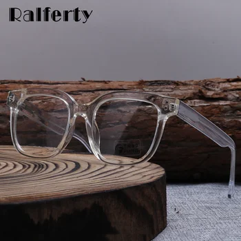 Ralferty ženske naočale kvalitetne trg rimless za optičke leće Woman TR90 CP Pin Insert Spring No Diopter Grade Myopia F92330