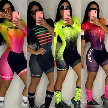 Vezzo ženska Pro Team Sport Biciklizam Skinsuit trkaći bicikl Speedsuit Macaquinho Ciclismo Feminino odijela kombinezon setove