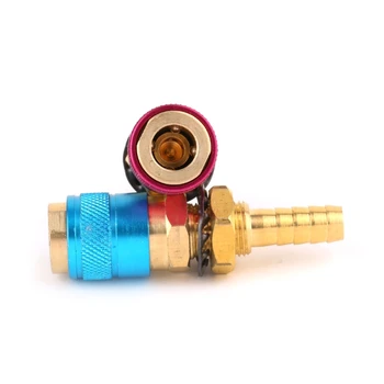 Plinski adapter sa vodenim hlađenjem Быстроразъемный priključak za zavarivanje plamenik TIG +8 mm priključak
