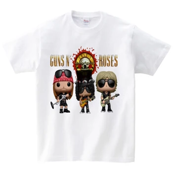 3T-9T Kids Rock Band Gun N Roses Print T-shirt dječji ljetni vrhovima dječaci i djevojčice moda casual majica camiseta NN