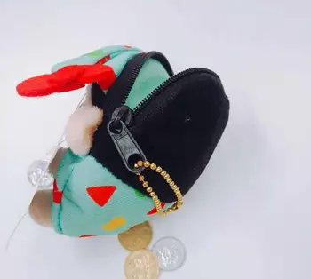 1 kom. odličan anime olovka shin-Chan novčić torba lutka novčanik pliš igračke torba objesiti na privjesak nakit za djevojčice poklon