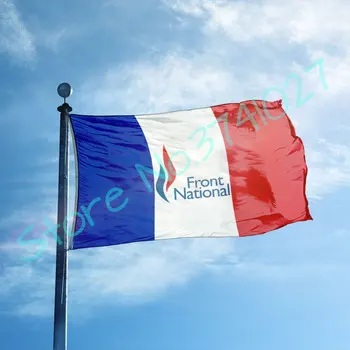 Prednji Nacionalni leteći Veličina 150* 90 cm običaj francuski zastava
