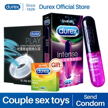 Durex Pleasure Ring intenzivan orgazam gel osobni lubrikant za seks uzročnik za žene lubrikant intimnih roba za para seksa