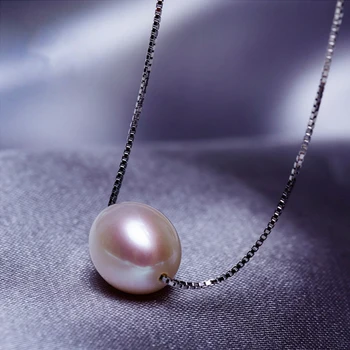 YIKALAISI 2017 biserna ogrlica prirodni biser ogrlica ogrlica privjesak nakit od bisera 925 sterling srebro nakit za žene