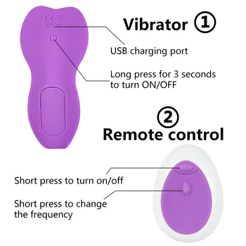 Nosivi vibrator leptir s daljinskim upravljanjem nevidljive gaćice vibrator za žene stimulator klitorisa seks igračke za parove