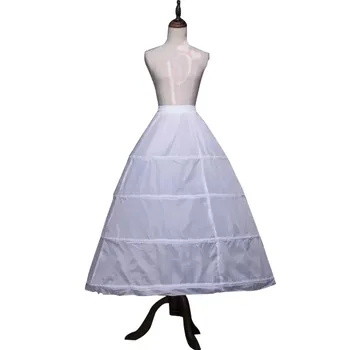 Jeftine bijele odrasli donje suknje weddng haljine hoops 3 6 4 prsten Prsten vjenčanicu pribor donja suknja elastični Drawstrin ball haljina