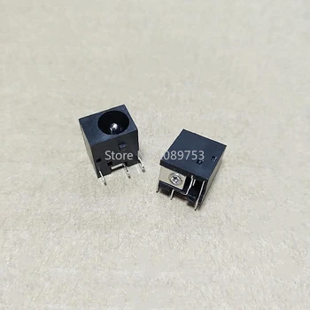 100pc utičnica dc dc-044 5.5 * 2.1 / 2.5 mm DC044 DC priključak za napajanje ženski 3-pinski horizontalni