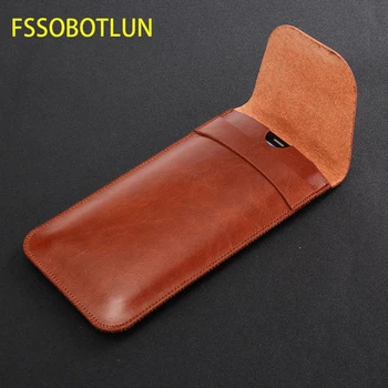 FSSOBOTLUN,za Appleov iPhone 12 12 mini pro 12 max Mikrovlakana kožna torbica za rukav torbica ručni rad kompletan zaštitna torba torba