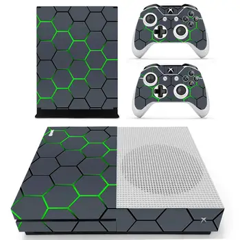Novi dizajn naljepnica kože naljepnica za microsoftove konzole Xbox One S i 2 kontroler za Xbox One Slim Skin vinyl Sticker