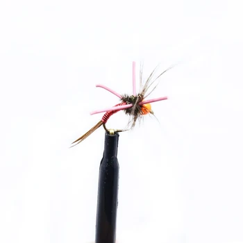 Royal Sissi new 6 kom./kor. RL head copper fly fishing flies 4optional colors 10# 12#stonefly nymph hook pastrve riblja mamac mamac