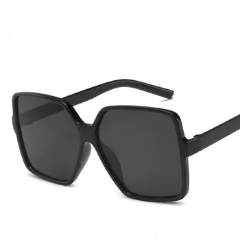 Klasična moda nad veličina retro sunčane naočale Žene plastične sunčane naočale vanjski gradijent putovanja sunčane naočale UV400 Oculus De Sol