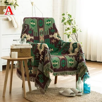 Kićanka baciti deka žakard kauč deke kauč poklopac tapiserija za dnevni boravak mek kauč namještaja torbica kola