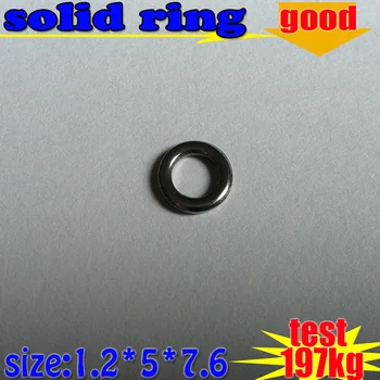 Novi pribor za mamac čvrsta veličina prstena:wire1.2mm outder diameter7.6mm 100 kom./lot