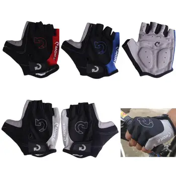 1 par pola prsta Biciklizam rukavice protiv klizanja gel Jastuk je prozračan bicikl MTB cestovni bicikl rukavice Muškarci Žene Sportske rukavice S-XL
