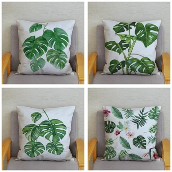 Sjeverni stil je tropska prašuma je Kornjača list mekan kratkom medo jastučnicu 45 * 45 jastučnicu za kauč dekor tvornica jastučnicu